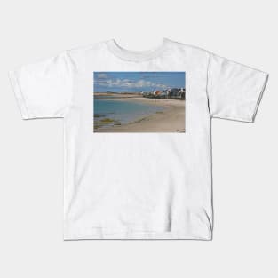 Cobo Bay, Guernsey Kids T-Shirt